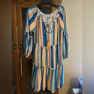 Colorful striped Top